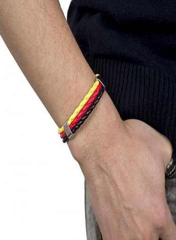 Germany Country Flag Braided Bracelet