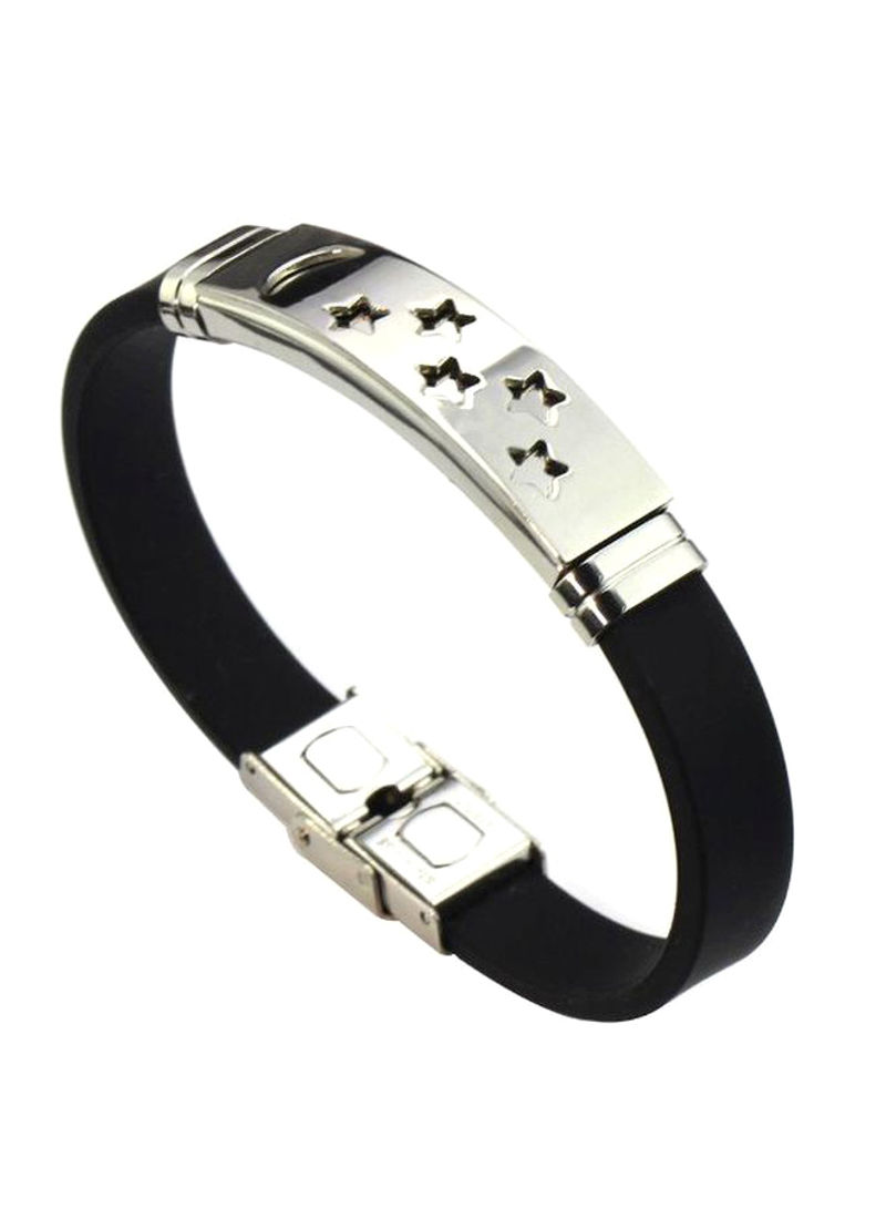 Stainless Steel Star Patterned Bracelet