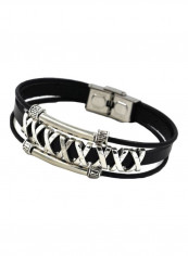 Leather Alloy Bracelet reviews Leather Alloy Bracelet