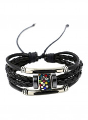 PU Leather Multi-Layer Braided Beaded Bracelet reviews PU Leather Multi-Layer Braided Beaded Bracelet