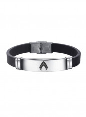 Stainless Steel Silicone Aquaman Adjustable Bracelet