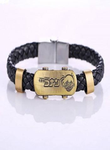 Leather Detective Conan Bracelet