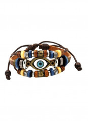 Leather Evil Eye Bead Bracelet reviews Leather Evil Eye Bead Bracelet