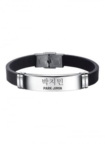 Silicone Park Jimin Printed Bracelet