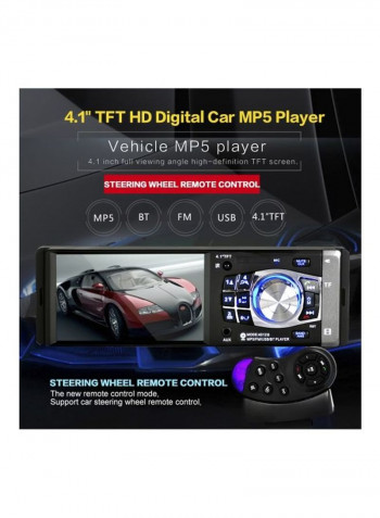 4012B 1 Din Car Stereo Player With Steering Wheel Remote Control