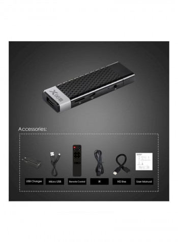 Ultra HD TV Stick Player Black/Grey