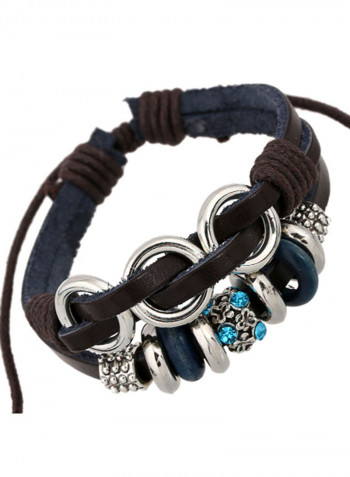 Leather Designer Bracelet
