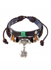 Leather Maple Leaf Bracelet reviews Leather Maple Leaf Bracelet