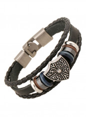 Leather Punk Beaded Bracelet reviews Leather Punk Beaded Bracelet