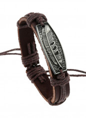 Leather Feather Braided Bracelet reviews Leather Feather Braided Bracelet