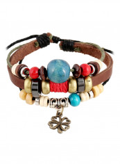 Leather Luckweed Beaded Bracelet reviews Leather Luckweed Beaded Bracelet