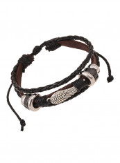 Leather Winged Antique Beaded Bracelet reviews Leather Winged Antique Beaded Bracelet