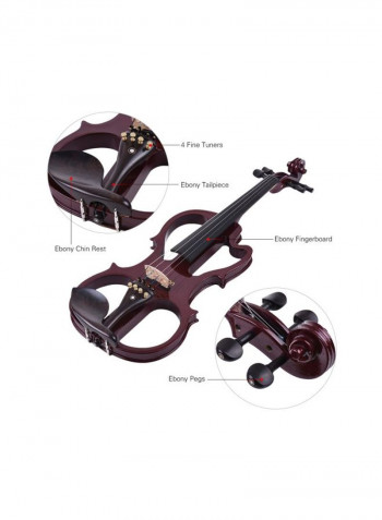 VE-201 Electric Violin Fiddle Set