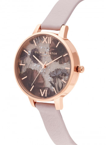 Women's Leather Analog Wrist Watch OB16SP15