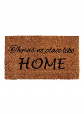 No Place Like Home Doormat Brown/Black 0.6X17X29inch