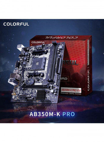 AB350M PRO V14 Motherboard Black