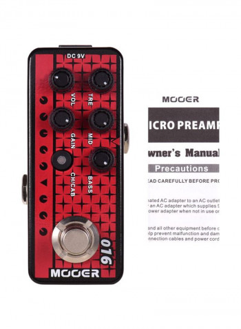 Dual Channels Preamp Pedal