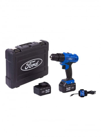 Cordless Impact Drill Blue/Black 9.8x30.8x26.4cm