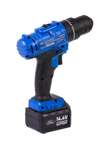 Cordless Impact Drill Blue/Black 9.8x30.8x26.4cm
