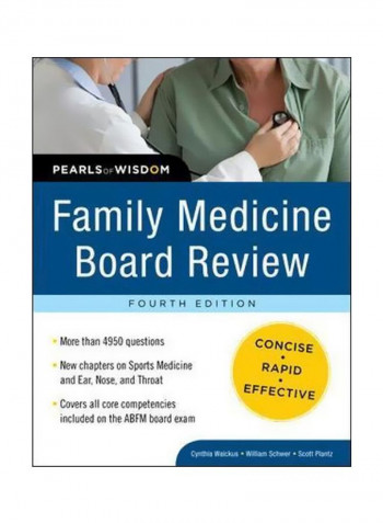 Family Medicine Board Review: Pearls Of Wisdom Concise Rapid Effective Paperback 4