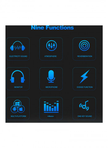 Multifunctional Live Sound Card And Suspension Microphone Kit