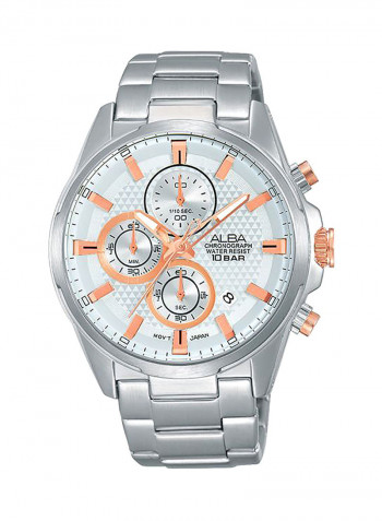 Men's Stainless Steel Analog Quartz Wrist Watch AM3317X