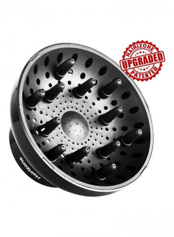 Universal Hair Diffuser For Hair Dryer Black