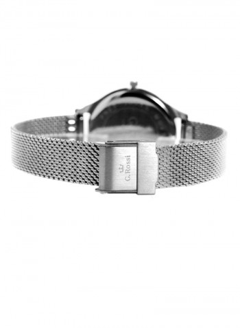 Women's Seila Round Shape Stainless Steel Analog Watch C10482B2-3C1