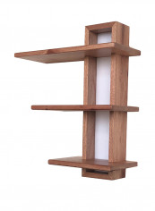 Bedside Lamp Table Brown