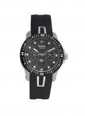 Women's Casual Rubber Chronograph Wrist Watch 18511 LSRC 13-E