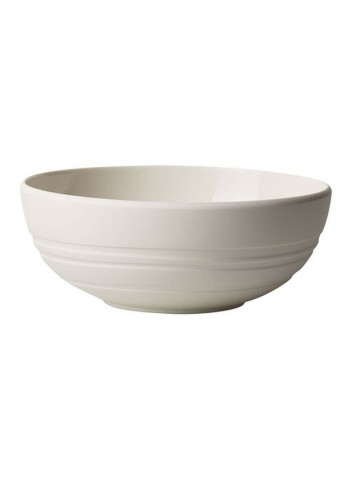 4-Piece It's My Match Leaf Bowl Set White 170x65millimeter