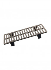 Cast Iron Grate For Logwood Black