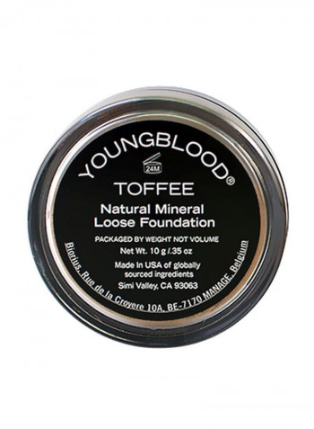 Natural Loose Mineral Foundation Toffee