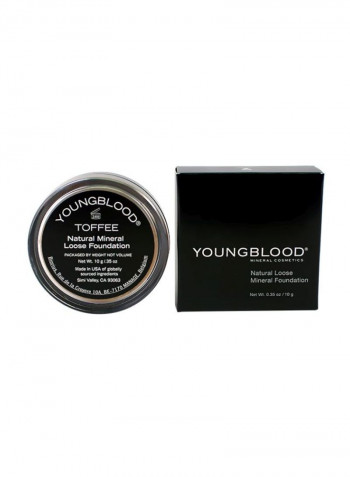 Natural Loose Mineral Foundation Toffee