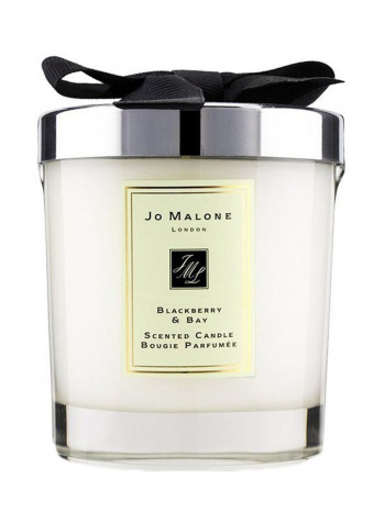 Scented Candle - Blackberry And Bay White 2.5inch