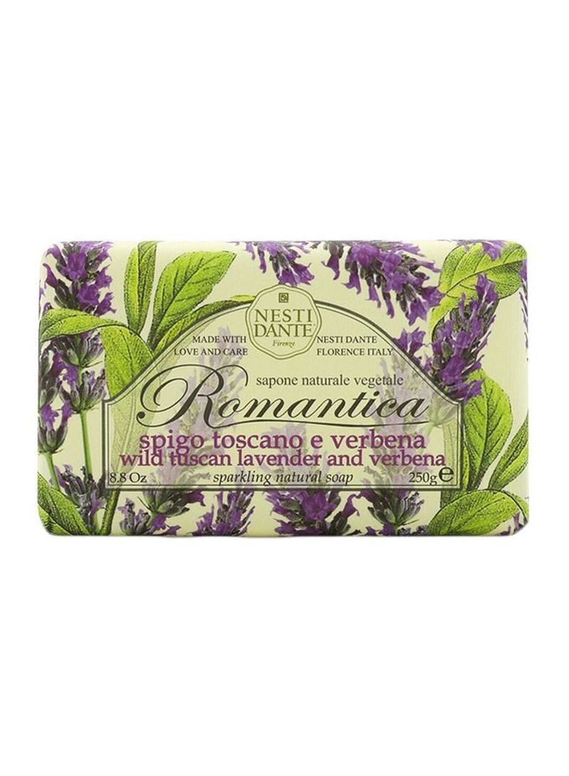Romantica Sparkling Natural Soap - Wild Tuscan Lavender And Verbena 250g