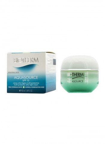 Aquasource Multi-Protective Ultra-Light Cream SPF15 50ml
