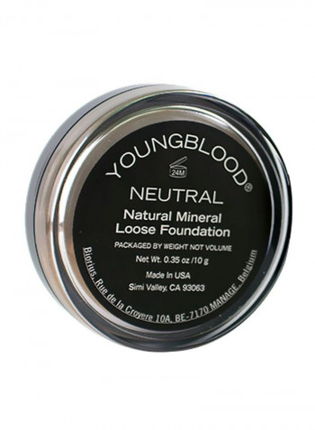 Natural Loose Mineral Foundation Neutral