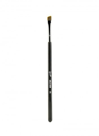 E75 Angled Brow Brush Black/Silver/Brown