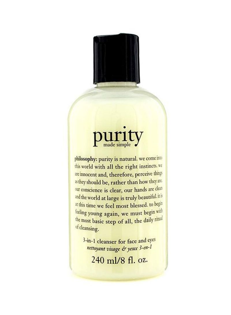 Purity Made Simple 3-In-1 Cleanser 240ml
