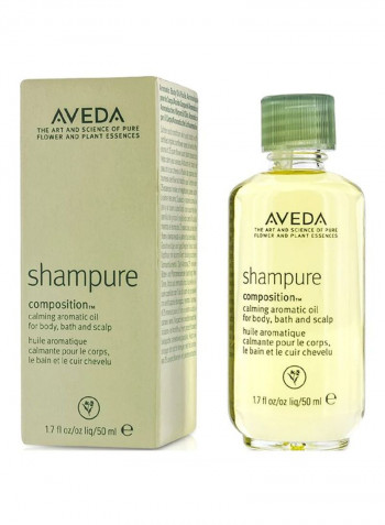 Shampure Composition Calming Aromatic Oil For Body, Bath And Scalp Clear 50ml
