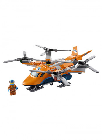 277-Piece City Arctic Air Transport Building Block Set