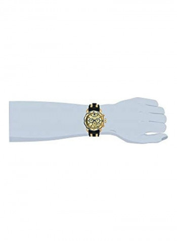 Men's Analog Wrist Watch with Polyurethane Strap