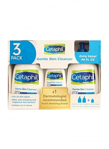 3-Piece Gentle Skin Cleanser Set 44ounce