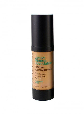 Liquid Mineral Foundation Golden Tan