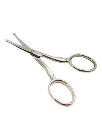Nose Ear And Facial Hair Scissor فضي