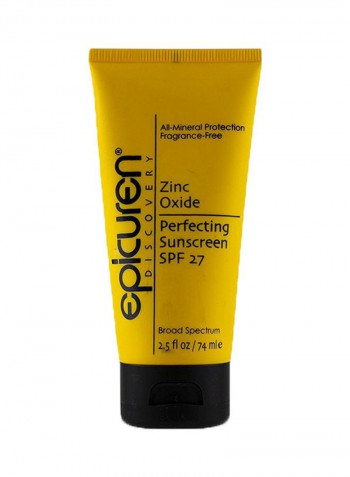 Zinc Oxide Perfecting Sunscreen SPF27 74ml