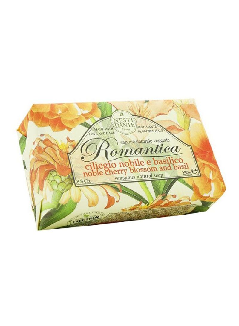 Romantica Sensuous Natural Soap - Noble Cherry Blossom And Basil 8.8ounce
