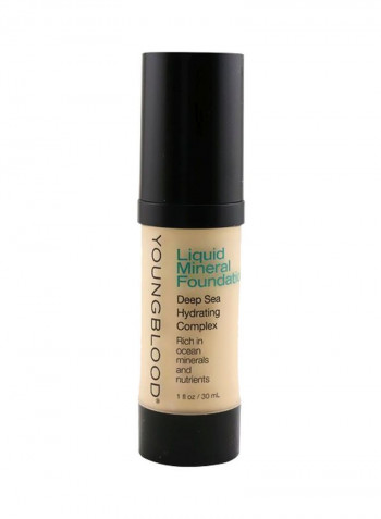 Liquid Mineral Foundation with Deep Sea Hydrating Complex Ivory