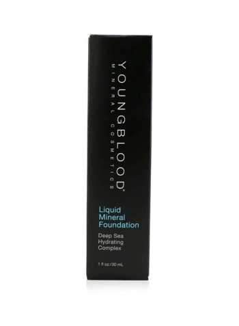 Liquid Mineral Foundation with Deep Sea Hydrating Complex Ivory